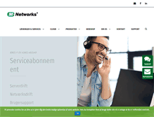Tablet Screenshot of mnetworks.dk